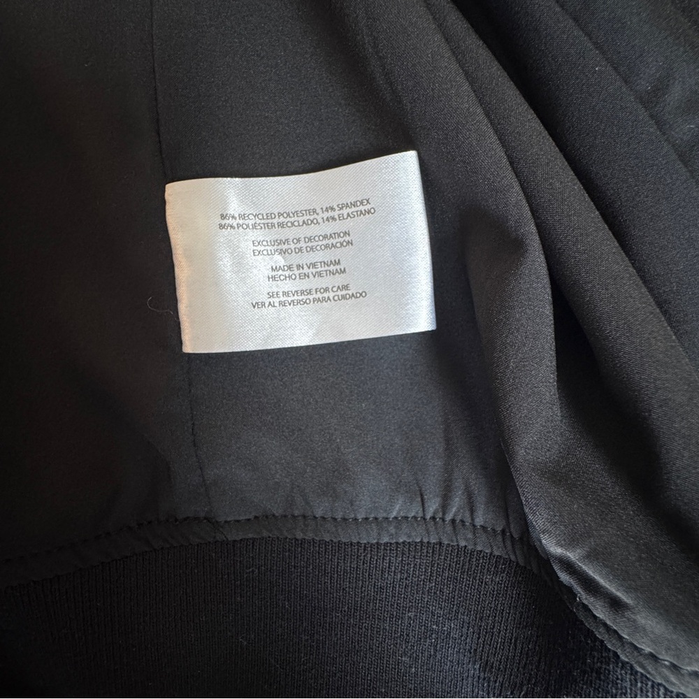 Banana Republic Lightweight Bomber Jacket - Black - Small - Picture 3 of 5